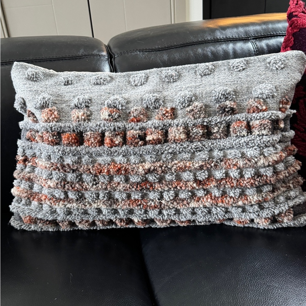 Pottery Barn Textured Lumbar Pillow